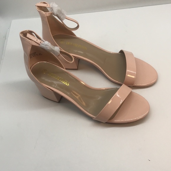 Dream Pairs Chunky Low Heel Pump Sandals Size 9.5 - Picture 9 of 14